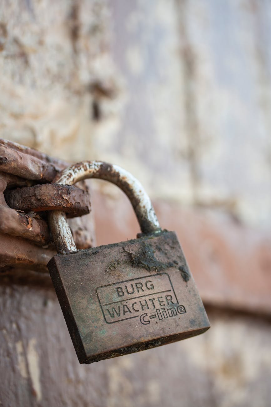 Worn wooden window latch detail showing patina and craftsmanship